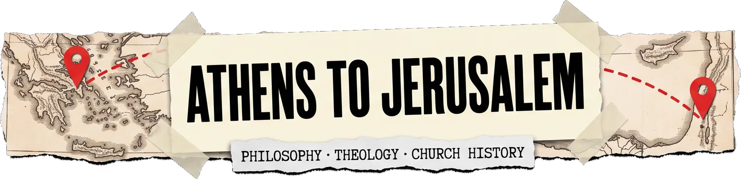 Athens to Jerusalem. Philosophy, theology, church history.
